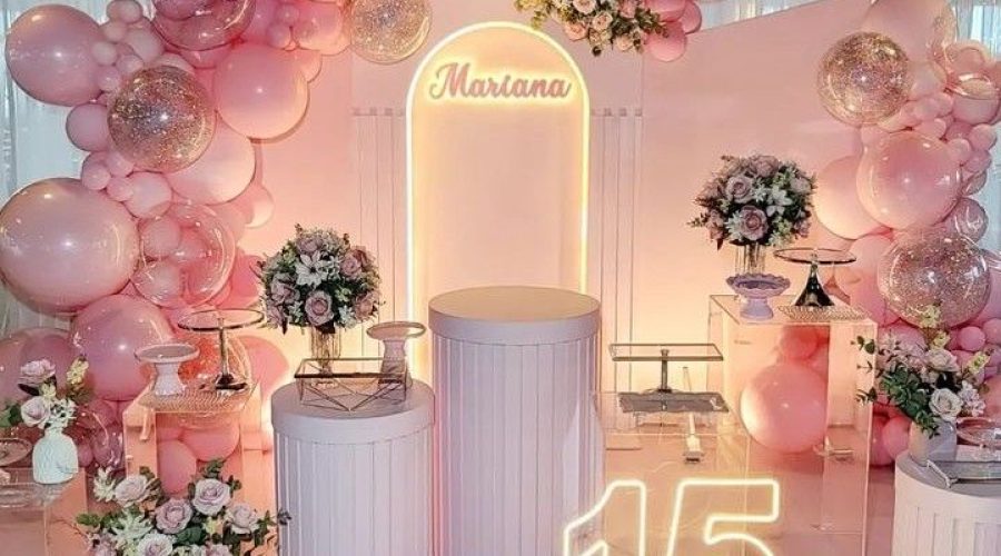 Decoración para Xv años